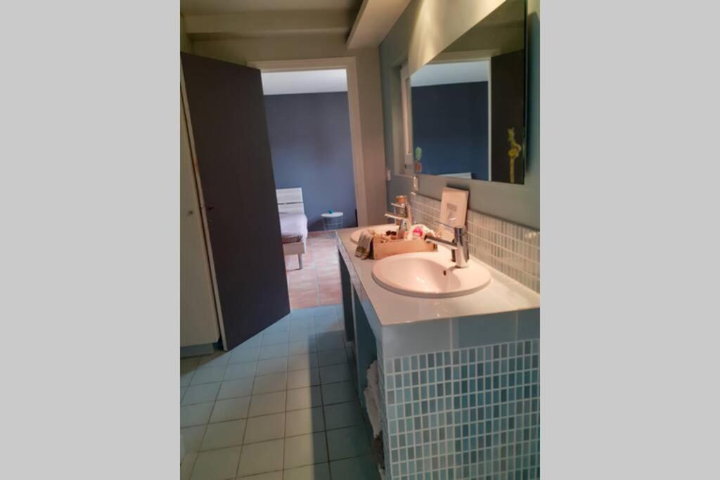 Appartement 3 Pieces Dans Villa Individuelle Falicon Eksteriør billede